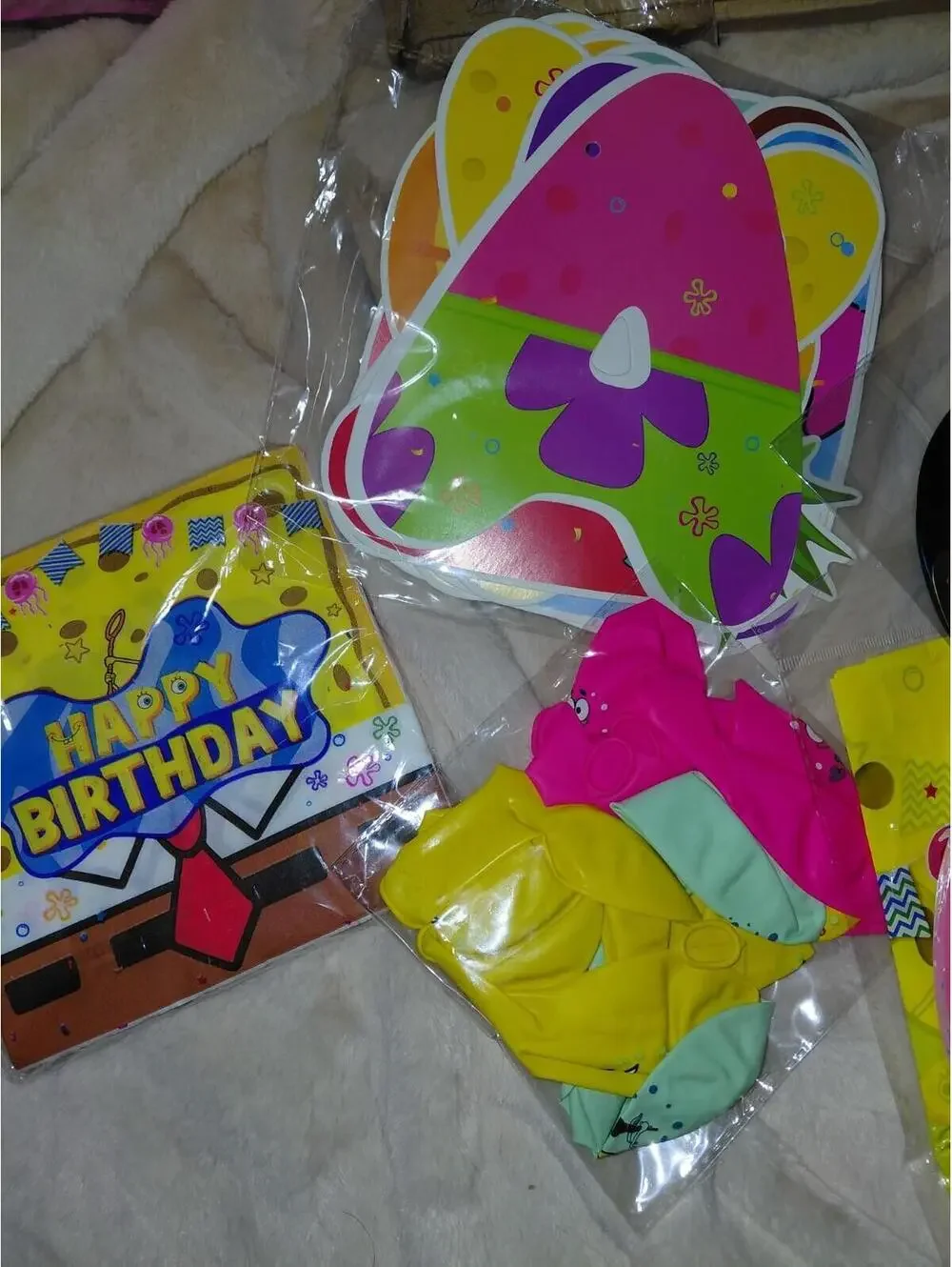 SpongeBob SquarePants party supply pack